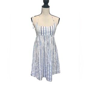 Steven Alan White and Blue Striped Dress